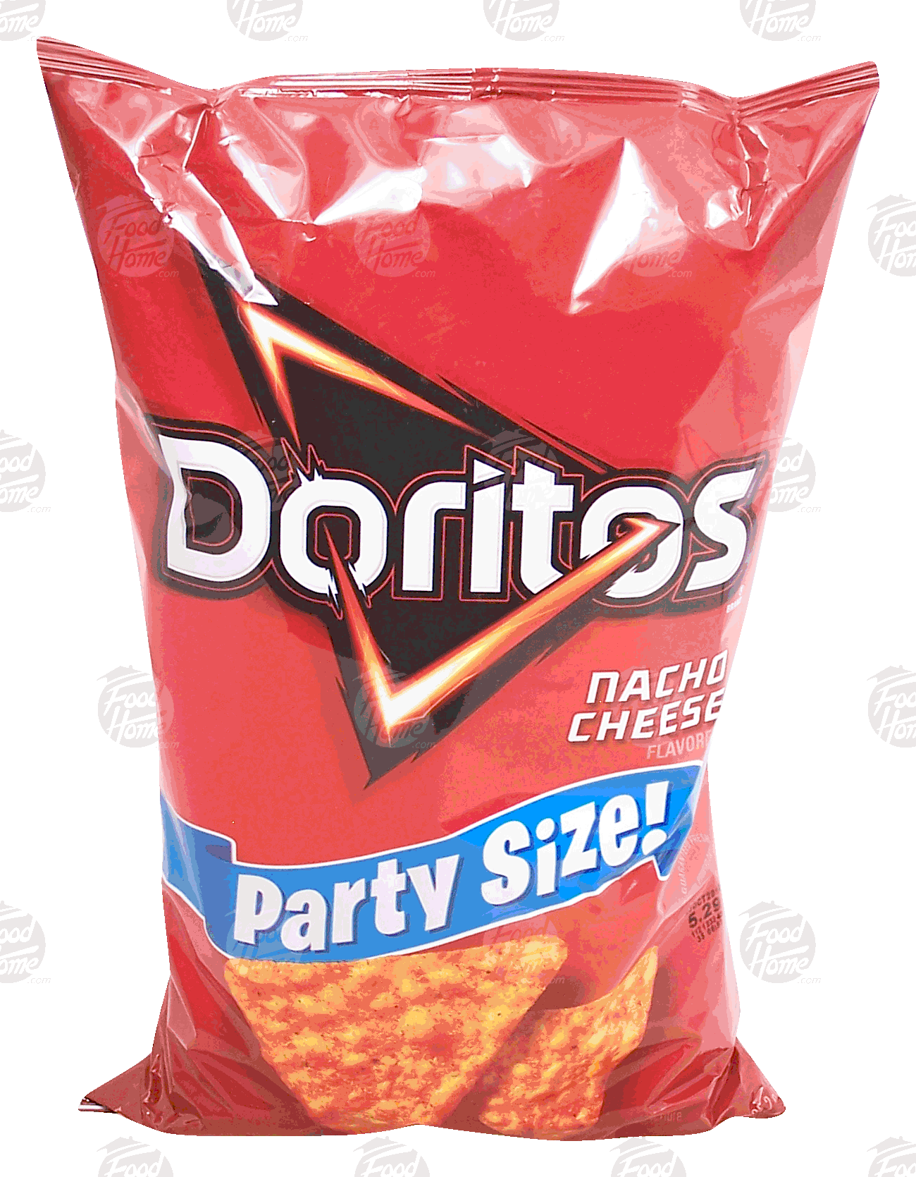 Doritos Party Size! nacho cheese flavor tortilla chips Full-Size Picture